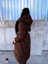 Choco Long Hooded Jacket "BEST CHOICE" FC85